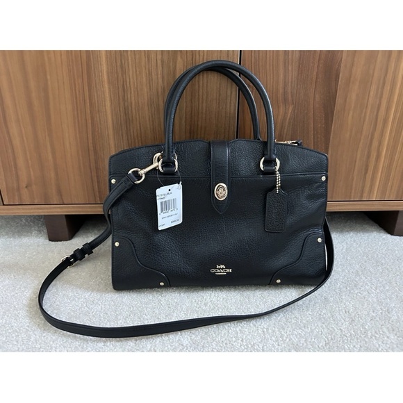 Coach Black Satchel Bag - Picture 2 of 10